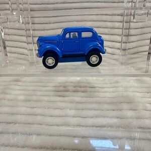 1990 Vintage DICK TRACY Walt Disney Pullback Friction Car Blue